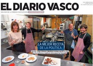 Portada Diario Vasco 24/12/2018