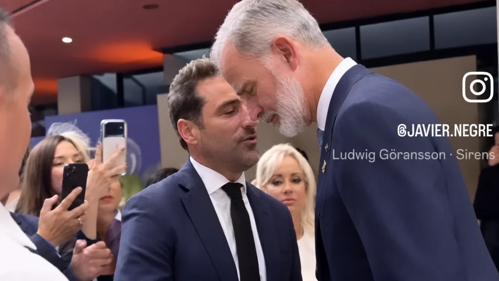 Saludo de Javier Negre a Felipe VI en la toma de posesión de Espriella este viernes en Colombia - Redes Javier Negre, mejorado con IA